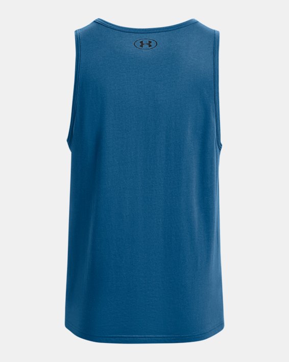 เสื้อกล้าม UA Sportstyle Logo สำหรับผู้ชาย in Blue image number 5